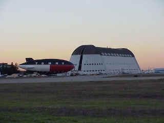 [Hilfiger 
Blimp at Moffet Field, California]